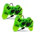 Kit 2 Controle Com Fio Compatível Com Ps1 Ps2 Plug And Play