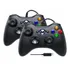 Kit 2 Controle Com Fio Para Vídeo Game Xbox 360/pc Game Pass