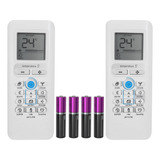 Kit 2 Controle Compatível Ar Condicionado Springer Midea