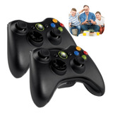 Kit 2 Controle Para Xbox 360 Pc Notebook Celular C Fio X360
