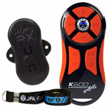 Kit 2 Controle Remot Longa Distancia Jfa K600 Preto Laranja