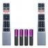Kit 2 Controle Remoto Compatível Aoc Smart Tv 4k Led