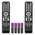 Kit 2 Controle Remoto Compatível Aoc Smart Tv Led