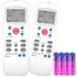 Kit 2 Controle Remoto Compatível Ar Carrier Springer R14a/c