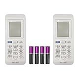 Kit 2 Controle Remoto Compatível Ar Condicionado Electrolux Split Ecoturbo