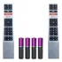 Kit 2 Controle Remoto Compativel Tv Aoc Smart Led 4k