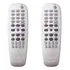 Kit 2 Controle Remoto Dvd Player Philips Dvp3005/bk Original