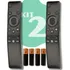 Kit 2 Controle Remoto Para Smart Tv Samsung 4k + Pilhas