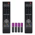 Kit 2 Controle Remoto Para Tv Semp Toshiba Lcd Ct6420 6360