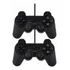 Kit 2 Controles Compatível Ps3 Pc Gamer Joystick Usb Com Fio