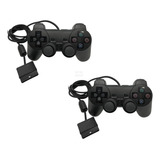 Kit 2 Controles Dualshock 2 Ps2