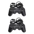 Kit 2 Controles Ps2 Joystick Com Fio Analógico Plug And Play