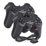 Kit 2 Controles Ps2 Playstation 2