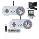 Kit 2 Controles Snes