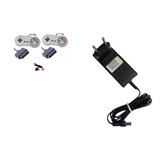 Kit 2 Controles Super Nintendo Snes 1 Fonte 1 Cabo Av