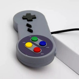 Kit 2 Controles Super Nintendo Usb Para Pc Video Game Retro