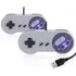 Kit 2 Controles Usb Super Nint Snes Joystick Wind