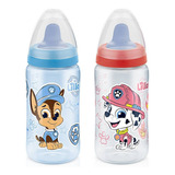 Kit 2 Copos De Treinamento Patrulha Canina Azul verm Lillo