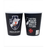 Kit 2 Copos Vasco 3d Mileno Oficial Plastico 400ml
