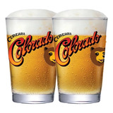 Kit 2 Copos Vidro Caldereta Cervejaria Colorado 350ml ruvolo