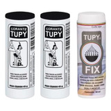 Kit 2 Corante Tupy Preto Tingir Tecido Roupa 1 Tupy Fixador