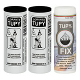 Kit 2 Corante Tupy Preto Tingir Tecido Roupa 1 Tupy Fixador