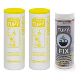 Kit 2 Corante Tupy Tinta Tintura Tingir Roupa Fixador Tupy