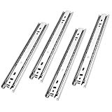 Kit 2 Corrediças Telescópicas Trilho S-35 450mm Light