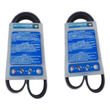 Kit 2 Correias Nissan March 1 0 16v Com Direçao Eletrica