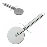 Kit 2 Cortador De Pizza Profissional Lâmina Em Aço Inox