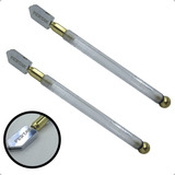 Kit 2 Cortador De Vidro Profissional Diamante Vidraceiro