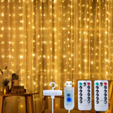 Kit 2 Cortina Led 4x2m Festa Casamento Eventos Natal Ilumina