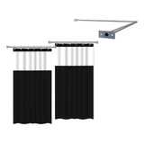 Kit 2 Cortinas De