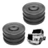 Kit 2 Coxim Dianteiro Suspensão Motor Scania 112 / 113 / 143