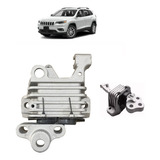 Kit 2 Coxim Motor Cambio Lad Esquerdo Jeep Cherokee Ano 2019