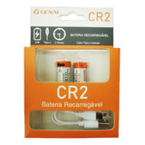 Kit 2 Cr2 Bateria