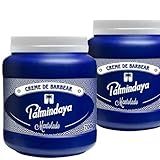 Kit 2 Cremes Barbear Palmidaya 700g Mentolado