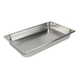 Kit 2 Cuba Gastronômica Total Aço Inox 304 Gn 1 1x65 8 Lts