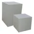 Kit 2 Cubo Para Foto Ensaio Fotográfico Studio Decorativo P. G. Cor Branco