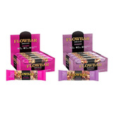 Kit 2 Cxs 24 Barrinhas Flowbar Nuts Goji Berry E Cranberry