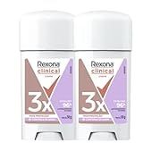 KIT 2 Desodorantes Antitranspirante Rexona Clinical Creme Extra Dry 58g