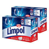 Kit 2 Detergente 18 Tablete Maquina Lava Louca Limpol