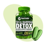 Kit 2 Detox Seca Barriga Chá Verde Suplemento 100 Natural