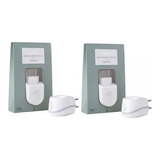 Kit 2 Difusor Elétrico Standard Via Aroma 6 Essências 10ml