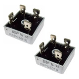 Kit 2 Diodo Ponte Retificadora Kbpc5010 50a 1000v