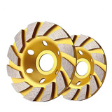 Kit 2 Disco Rebolo Desbaste Diamantado Concreto Redução