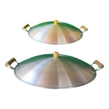 Kit 2 Discos 40 E 50 Wok Tipo Arado Alumínio Fogão A Lenha