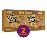 Kit 2 Discos De Tempê De Feijão Fradinho Mun Alimentos 220g