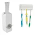Kit 2 Dispenser Aplicador Creme Dental Pasta Dente