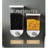 Kit 2 Dispenser Para Cereais Alimentos